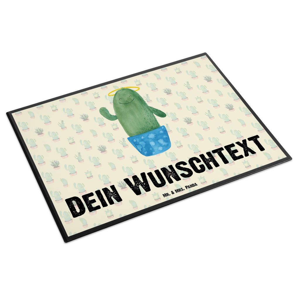 Personalisierte Schreibtischunterlage Kaktus Heilig Personalisierte Schreibunterlage, Personalisierte Schreibtischauflage, Personalisierte Schreibtisch Unterlagen, Schreibunterlage mit Namen, Schreibtischauflage  mit Namen, Schreibtisch Unterlagen mit Namen, Selbst gestalten, Namensaufdruck, Namenspersonalisierung, Kaktus, Kakteen, frech, lustig, Kind, Eltern, Familie, Bruder, Schwester, Schwestern, Freundin, Heiligenschein
