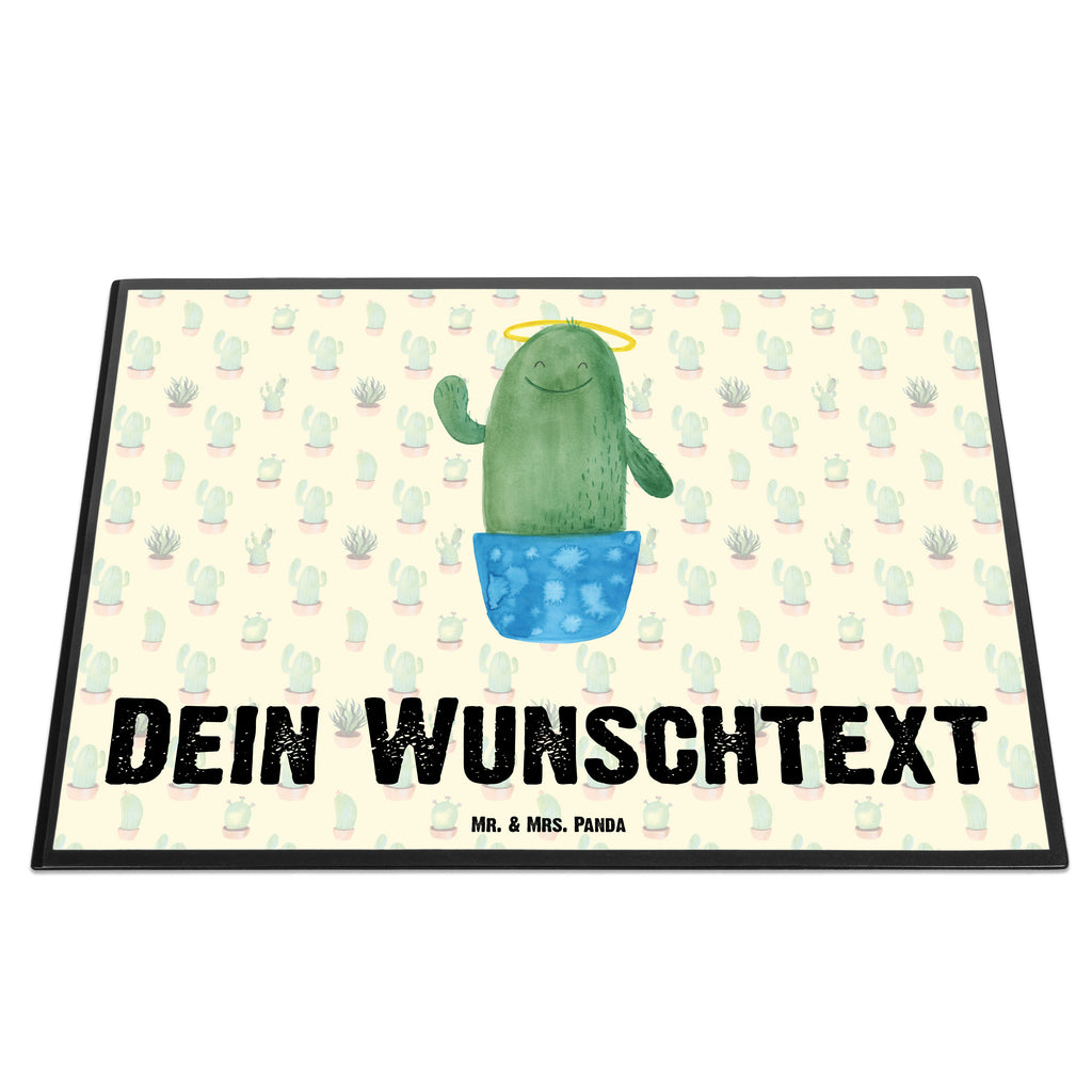 Personalisierte Schreibtischunterlage Kaktus Heilig Personalisierte Schreibunterlage, Personalisierte Schreibtischauflage, Personalisierte Schreibtisch Unterlagen, Schreibunterlage mit Namen, Schreibtischauflage  mit Namen, Schreibtisch Unterlagen mit Namen, Selbst gestalten, Namensaufdruck, Namenspersonalisierung, Kaktus, Kakteen, frech, lustig, Kind, Eltern, Familie, Bruder, Schwester, Schwestern, Freundin, Heiligenschein