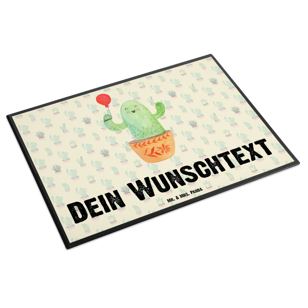 Personalisierte Schreibtischunterlage Kaktus Luftballon Personalisierte Schreibunterlage, Personalisierte Schreibtischauflage, Personalisierte Schreibtisch Unterlagen, Schreibunterlage mit Namen, Schreibtischauflage  mit Namen, Schreibtisch Unterlagen mit Namen, Selbst gestalten, Namensaufdruck, Namenspersonalisierung, Kaktus, Kakteen, Luftballon, Neustart, Freude, Büro, Stress, Büroalltag, Freundin, Freund, Ausbildung, Prüfung