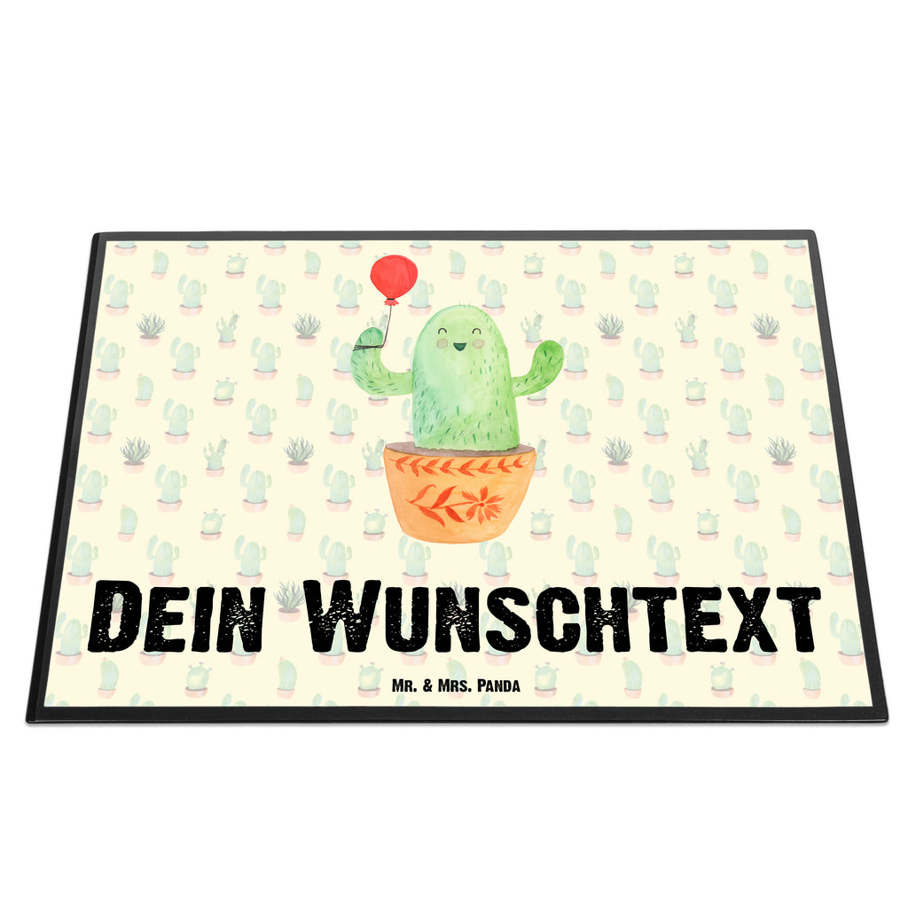Personalisierte Schreibtischunterlage Kaktus Luftballon Personalisierte Schreibunterlage, Personalisierte Schreibtischauflage, Personalisierte Schreibtisch Unterlagen, Schreibunterlage mit Namen, Schreibtischauflage  mit Namen, Schreibtisch Unterlagen mit Namen, Selbst gestalten, Namensaufdruck, Namenspersonalisierung, Kaktus, Kakteen, Luftballon, Neustart, Freude, Büro, Stress, Büroalltag, Freundin, Freund, Ausbildung, Prüfung