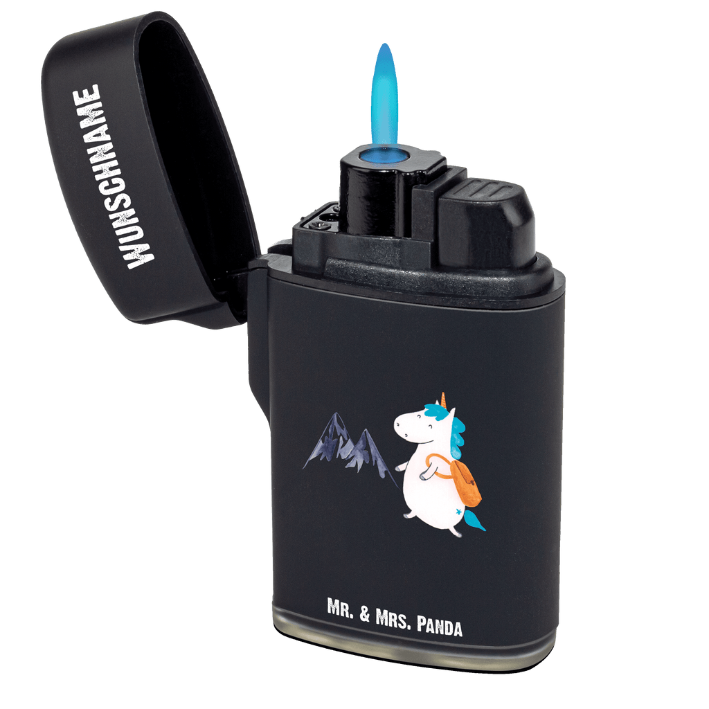 Personalisiertes Feuerzeug Einhorn Bergsteiger Personalisiertes Feuerzeug, Personalisiertes Gas-Feuerzeug, Personalisiertes Sturmfeuerzeug, Einhorn, Einhörner, Einhorn Deko, Pegasus, Unicorn, Bergsteiger, Abenteuer, Berge, Abenteurer, Weltenbummler, Weltreise, Reisen, Urlaub, Entdecker