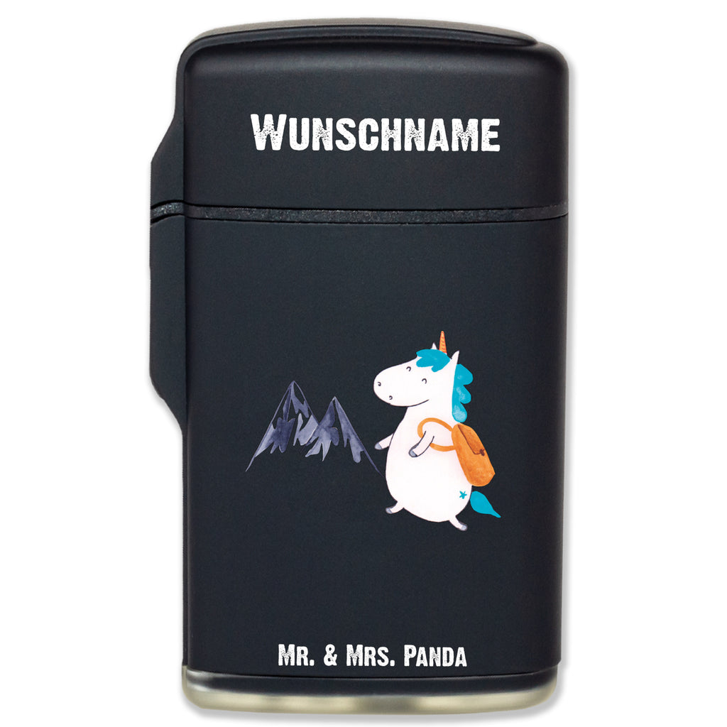 Personalisiertes Feuerzeug Einhorn Bergsteiger Personalisiertes Feuerzeug, Personalisiertes Gas-Feuerzeug, Personalisiertes Sturmfeuerzeug, Einhorn, Einhörner, Einhorn Deko, Pegasus, Unicorn, Bergsteiger, Abenteuer, Berge, Abenteurer, Weltenbummler, Weltreise, Reisen, Urlaub, Entdecker