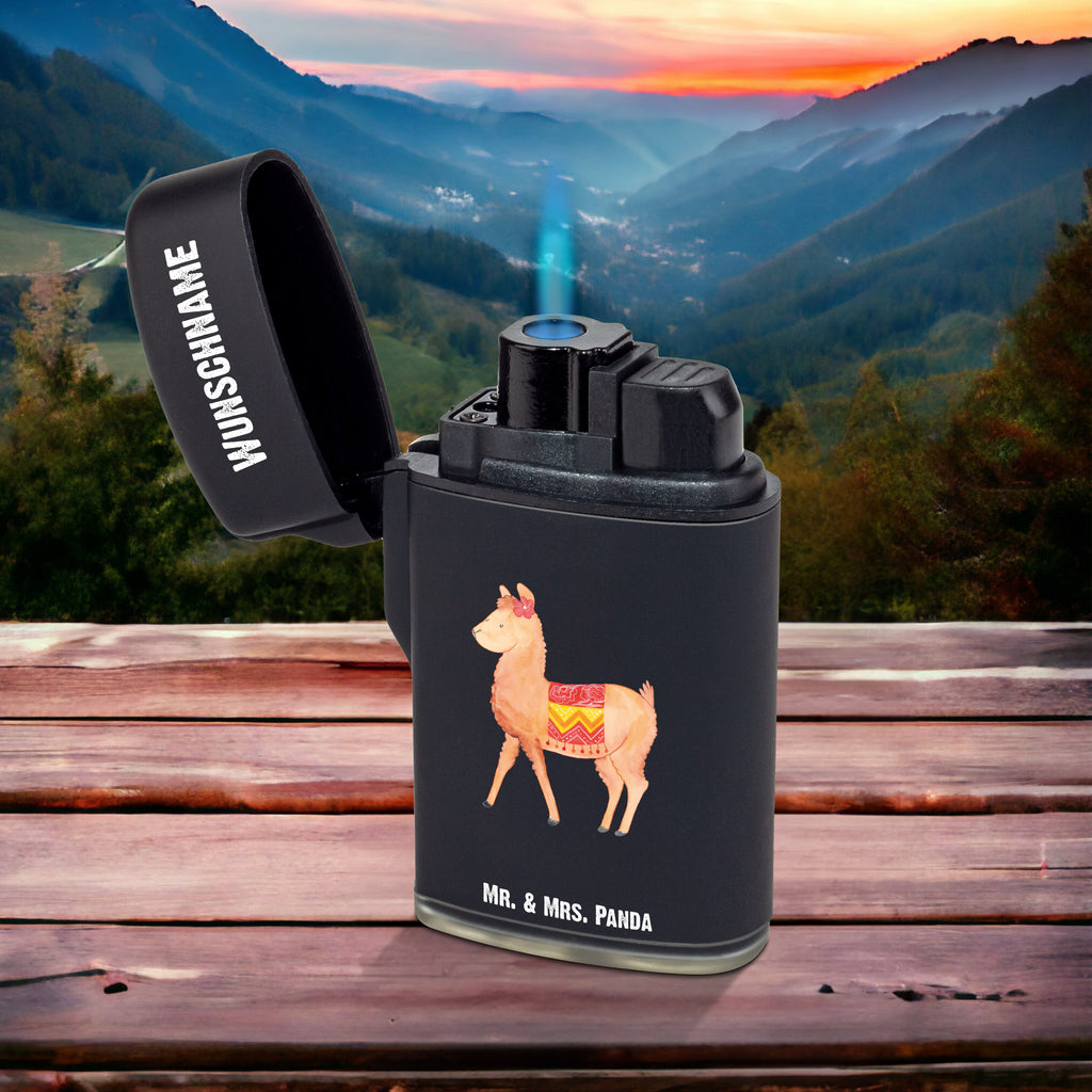 Personalisiertes Feuerzeug Alpaka stolz Personalisiertes Feuerzeug, Personalisiertes Gas-Feuerzeug, Personalisiertes Sturmfeuerzeug, Alpaka, Lama