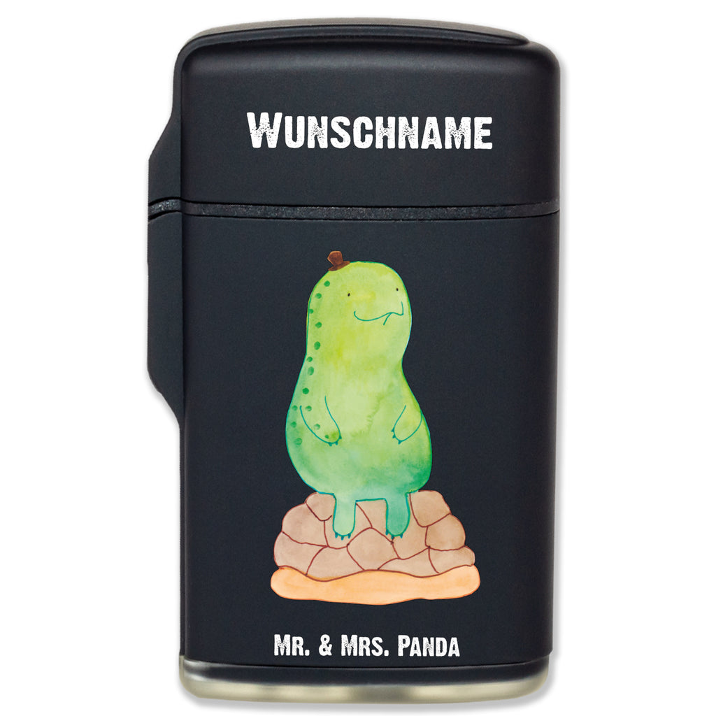Personalisiertes Feuerzeug Schildkröte pausiert Personalisiertes Feuerzeug, Personalisiertes Gas-Feuerzeug, Personalisiertes Sturmfeuerzeug, Schildkröte, Achtsamkeit, Entschleunigen, achtsam