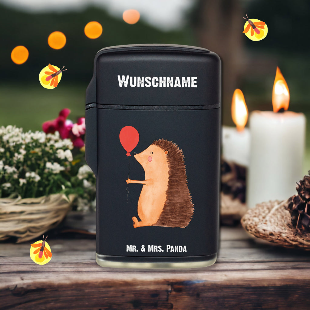 Personalisiertes Feuerzeug Igel mit Luftballon Personalisiertes Feuerzeug, Personalisiertes Gas-Feuerzeug, Personalisiertes Sturmfeuerzeug, Tiermotive, Gute Laune, lustige Sprüche, Tiere, Igel, Geburtstag, Herzlichen Glückwunsch, Glückwunsch, Geburtstagskind, Ballon, Happy Birthday
