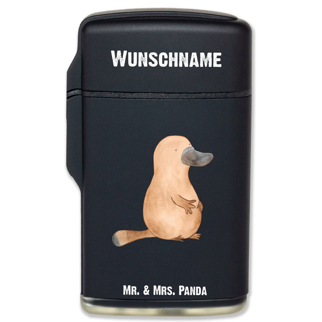 Personalisiertes Feuerzeug Schnabeltier mutig Personalisiertes Feuerzeug, Personalisiertes Gas-Feuerzeug, Personalisiertes Sturmfeuerzeug, Meerestiere, Meer, Urlaub, Schnabeltier, Mut, mutig, Lebensweisheit, Schnabeltiere, Motivation, Training, Büro, Arbeit, Neuanfang, Neustart, Weltreise, Raodtrip