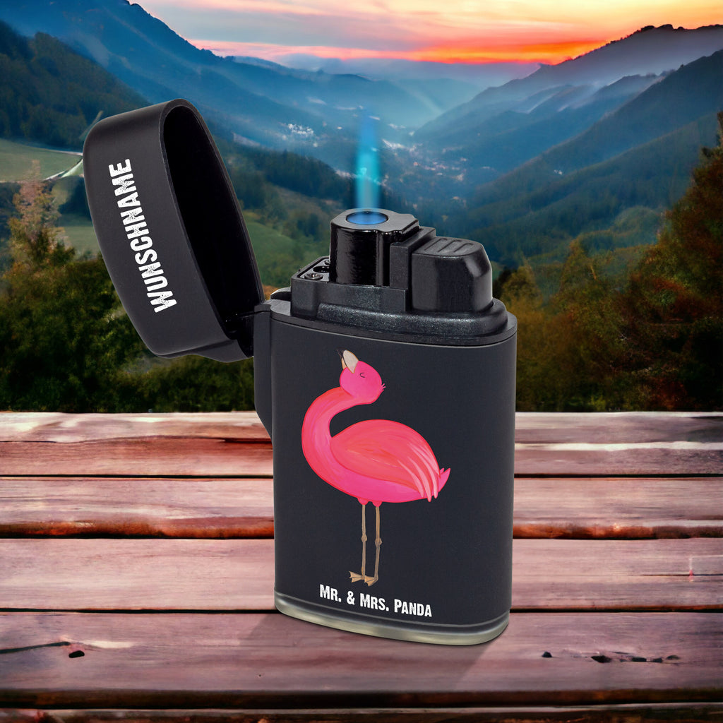 Personalisiertes Feuerzeug Flamingo stolz Personalisiertes Feuerzeug, Personalisiertes Gas-Feuerzeug, Personalisiertes Sturmfeuerzeug, Flamingo, stolz, Freude, Selbstliebe, Selbstakzeptanz, Freundin, beste Freundin, Tochter, Mama, Schwester