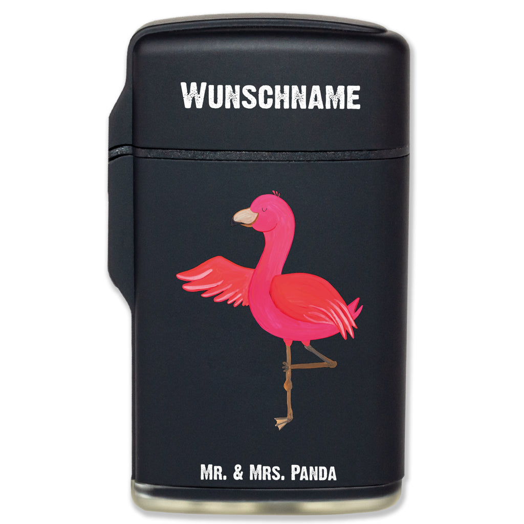 Personalisiertes Feuerzeug Flamingo Yoga Personalisiertes Feuerzeug, Personalisiertes Gas-Feuerzeug, Personalisiertes Sturmfeuerzeug, Flamingo, Vogel, Yoga, Namaste, Achtsamkeit, Yoga-Übung, Entspannung, Ärger, Aufregen, Tiefenentspannung