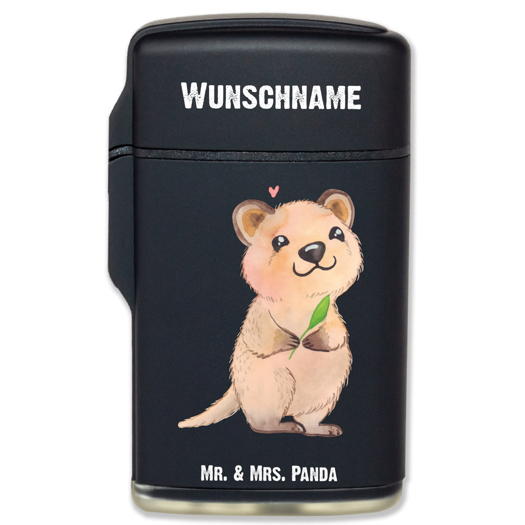 Personalisiertes Feuerzeug Quokka Happy Personalisiertes Feuerzeug, Personalisiertes Gas-Feuerzeug, Personalisiertes Sturmfeuerzeug, Tiermotive, Gute Laune, lustige Sprüche, Tiere, Quokka, Verschieben, Aufschieberitis, Lustiger Spruch, Niedliches Tier, Dinge erledigen