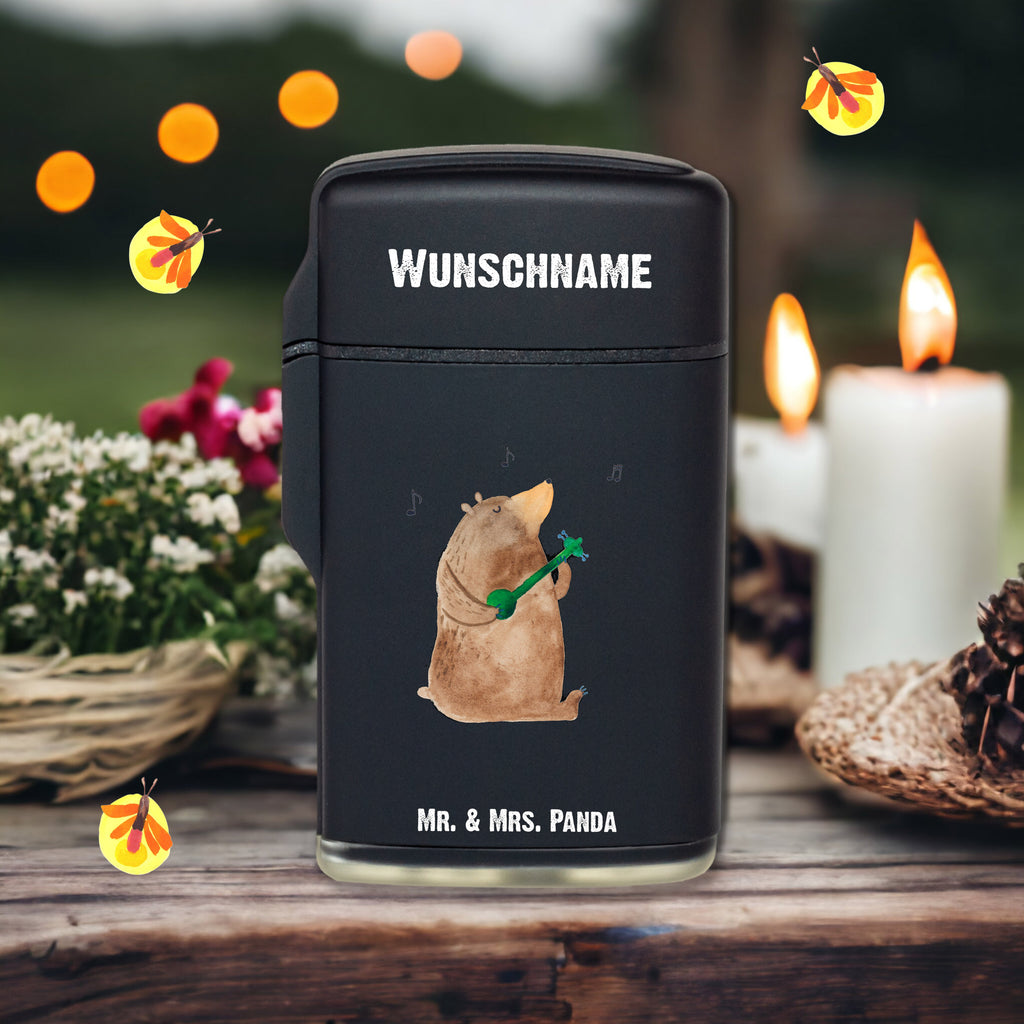 Personalisiertes Feuerzeug Bär Lied Personalisiertes Feuerzeug, Personalisiertes Gas-Feuerzeug, Personalisiertes Sturmfeuerzeug, Bär, Teddy, Teddybär, Bärchen, Bear, Liebeslied, Lied, Song, Valentinstag, Valentine, Geschenk, Partner, Liebe, Freundin, Frau, Herz, Spruch