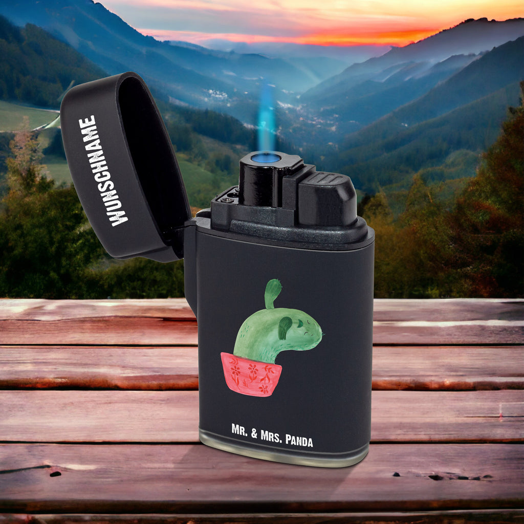 Personalisiertes Feuerzeug Kaktus Mamamia Personalisiertes Feuerzeug, Personalisiertes Gas-Feuerzeug, Personalisiertes Sturmfeuerzeug, Kaktus, Kakteen, Kaktusliebe, Ärger, Büro, Büroalltag, Schule, Motivation, Quote