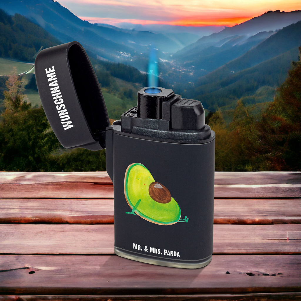 Personalisiertes Feuerzeug Avocado schwanger Personalisiertes Feuerzeug, Personalisiertes Gas-Feuerzeug, Personalisiertes Sturmfeuerzeug, Avocado, Veggie, Vegan, Gesund, schwanger, Schwangerschaft, Babyparty, Babyshower