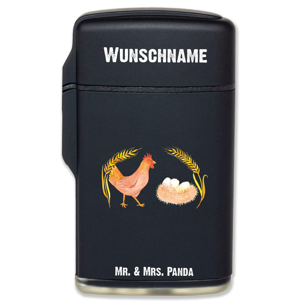 Personalisiertes Feuerzeug Huhn stolz Personalisiertes Feuerzeug, Personalisiertes Gas-Feuerzeug, Personalisiertes Sturmfeuerzeug, Bauernhof, Hoftiere, Landwirt, Landwirtin, Hahn, Henne, Hühner, Eier, Hof, Landleben, Motivation, Geburt, Magie, Spruch, Schwangerschaft