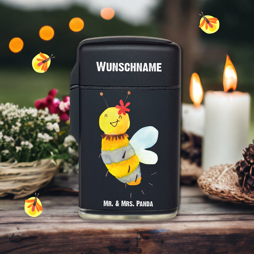 Personalisiertes Feuerzeug Biene Blume Personalisiertes Feuerzeug, Personalisiertes Gas-Feuerzeug, Personalisiertes Sturmfeuerzeug, Biene, Wespe, Hummel