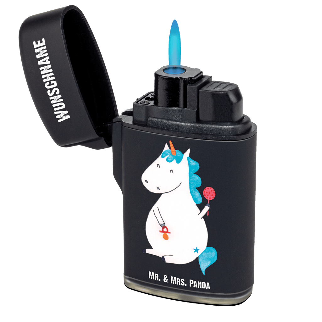 Personalisiertes Feuerzeug Einhorn Baby Personalisiertes Feuerzeug, Personalisiertes Gas-Feuerzeug, Personalisiertes Sturmfeuerzeug, Einhorn, Einhörner, Einhorn Deko, Pegasus, Unicorn, Mutter, Geburt, Geburtstag, erstes Kind, Baby, Babyglück, Nachwuchs, Eltern, Party, Kind, Schnuller