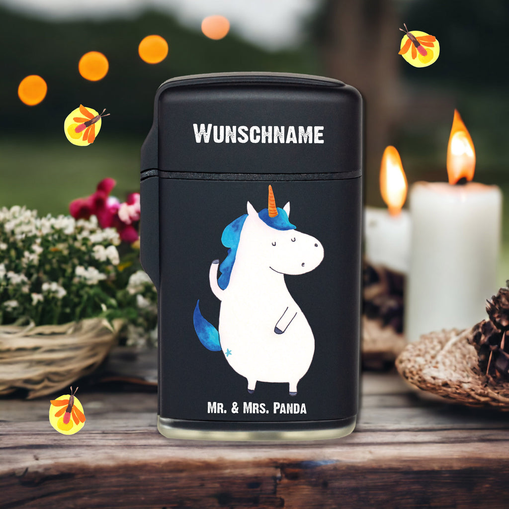 Personalisiertes Feuerzeug Einhorn Mann Personalisiertes Feuerzeug, Personalisiertes Gas-Feuerzeug, Personalisiertes Sturmfeuerzeug, Einhorn, Einhörner, Einhorn Deko, Pegasus, Unicorn, cool, Mann, Freundin, Familie, bester Freund, BFF, Party, hübsch, beste
