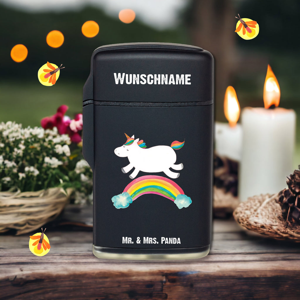 Personalisiertes Feuerzeug Einhorn Regenbogen Personalisiertes Feuerzeug, Personalisiertes Gas-Feuerzeug, Personalisiertes Sturmfeuerzeug, Einhorn, Einhörner, Einhorn Deko, Pegasus, Unicorn, Regenbogen, Glitzer, Einhornpower, Erwachsenwerden, Einhornautobahn