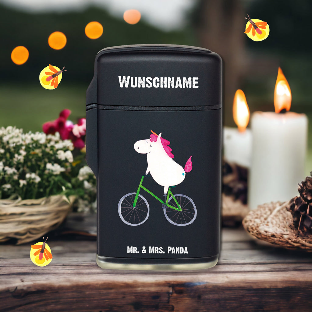 Personalisiertes Feuerzeug Einhorn Radfahrer Personalisiertes Feuerzeug, Personalisiertes Gas-Feuerzeug, Personalisiertes Sturmfeuerzeug, Einhorn, Einhörner, Einhorn Deko, Pegasus, Unicorn, Radfahren, Radfahrer, Rad, Bike, Feenstaub, Konfetti, Luxusproblem, Kummer, Liebeskummer