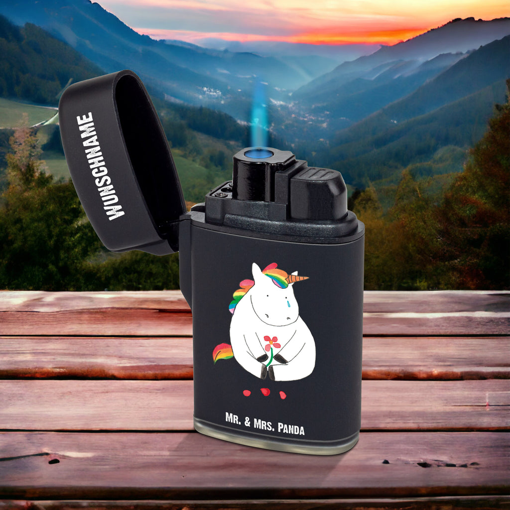 Personalisiertes Feuerzeug Einhorn Traurig Personalisiertes Feuerzeug, Personalisiertes Gas-Feuerzeug, Personalisiertes Sturmfeuerzeug, Einhorn, Einhörner, Einhorn Deko, Pegasus, Unicorn, Glitzer, Trösten. Freundschaft, Freunde, Liebe, Trauer, Grußkarte, Blume