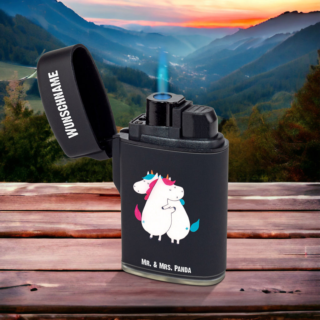 Personalisiertes Feuerzeug Einhörner Umarmen Personalisiertes Feuerzeug, Personalisiertes Gas-Feuerzeug, Personalisiertes Sturmfeuerzeug, Einhorn, Einhörner, Einhorn Deko, Pegasus, Unicorn, Freundinnen, Freundin, BFF, Schwester, Schwestern, Familie, Geschwister, Sister, Liebe