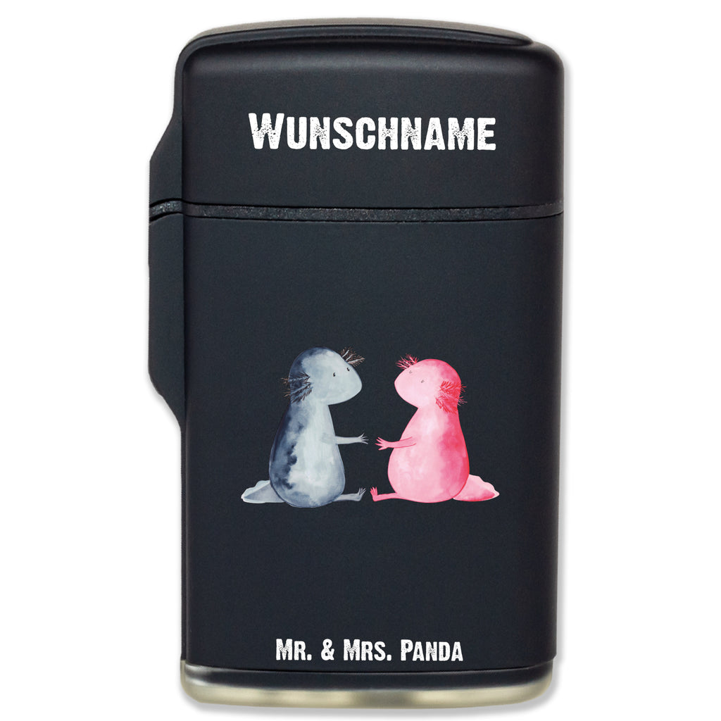 Personalisiertes Feuerzeug Axolotl Liebe Personalisiertes Feuerzeug, Personalisiertes Gas-Feuerzeug, Personalisiertes Sturmfeuerzeug, Axolotl, Molch, Axolot, Schwanzlurch, Lurch, Lurche, Liebe, große Liebe, Liebesbeweis, Freund, Verlobter, Ehemann, Jahrestag, Valentinstag