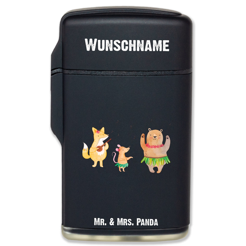 Personalisiertes Feuerzeug Waldtiere Aloha Personalisiertes Feuerzeug, Personalisiertes Gas-Feuerzeug, Personalisiertes Sturmfeuerzeug, Tiermotive, Gute Laune, lustige Sprüche, Tiere, Wald, Waldtiere, Musik, Aloha, Bär, Hase, Igel, Tanzen, Leben, Lachen