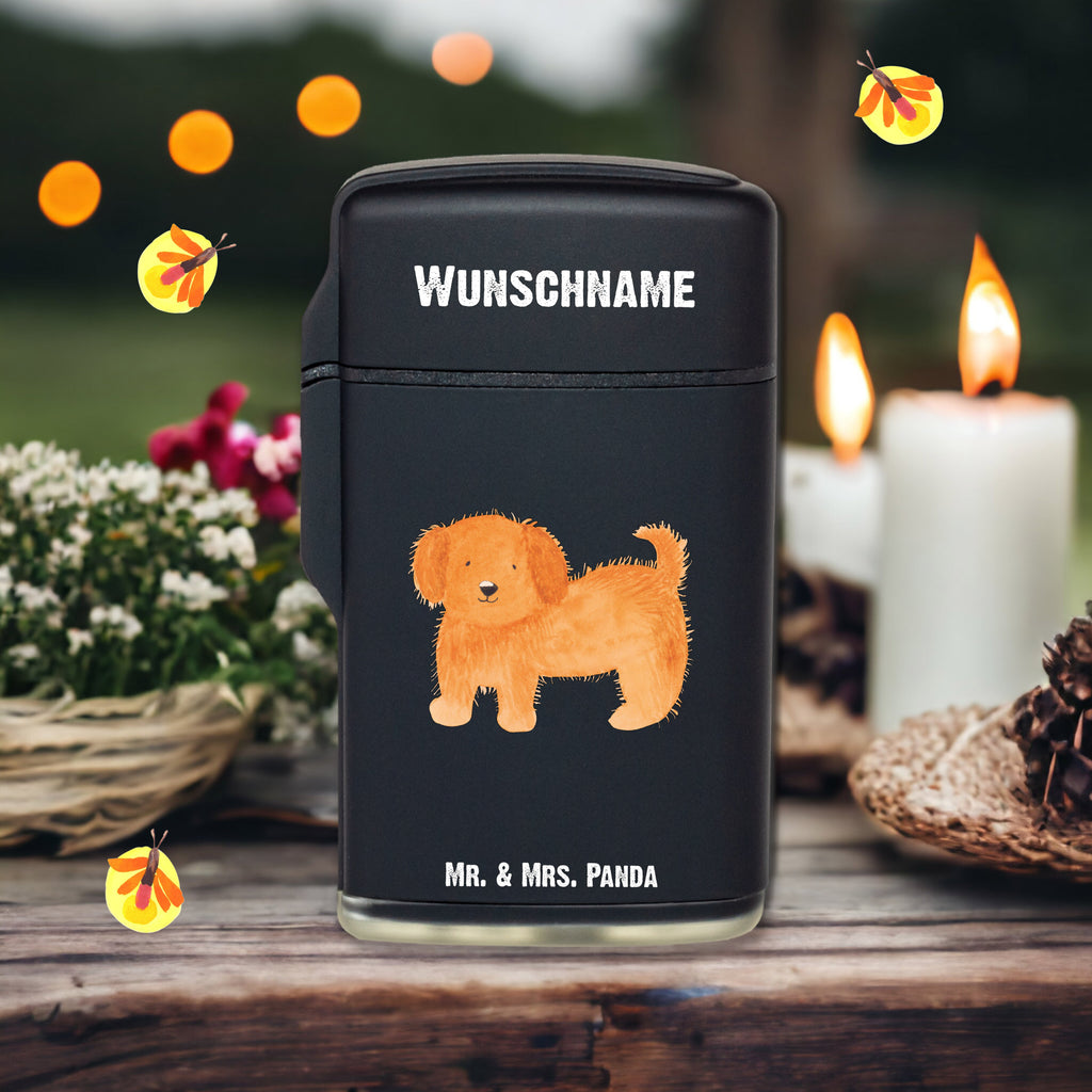 Personalisiertes Feuerzeug Hund flauschig Personalisiertes Feuerzeug, Personalisiertes Gas-Feuerzeug, Personalisiertes Sturmfeuerzeug, Hund, Hundemotiv, Haustier, Hunderasse, Tierliebhaber, Hundebesitzer, Sprüche, Hunde, Frauchen, Hundemama, Hundeliebe