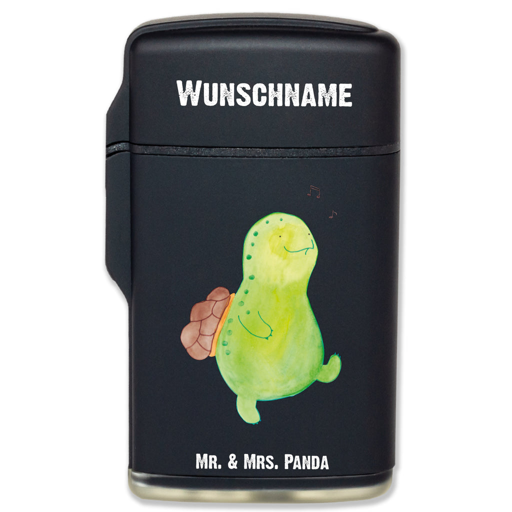 Personalisiertes Feuerzeug Schildkröte pfeift Personalisiertes Feuerzeug, Personalisiertes Gas-Feuerzeug, Personalisiertes Sturmfeuerzeug, Schildkröte, Schildi, Schildkröten, fröhlich, Glück, Motivation, Lebensfreude, Depression, Trennung, Neuanfang