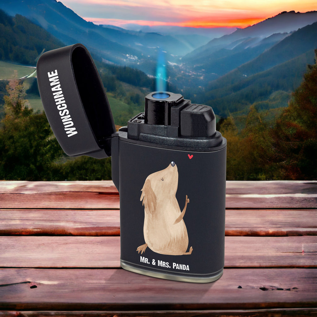 Personalisiertes Feuerzeug Hund Liebe Personalisiertes Feuerzeug, Personalisiertes Gas-Feuerzeug, Personalisiertes Sturmfeuerzeug, Hund, Hundemotiv, Haustier, Hunderasse, Tierliebhaber, Hundebesitzer, Sprüche, Liebe, Hundeglück, Hundeliebe, Hunde, Frauchen