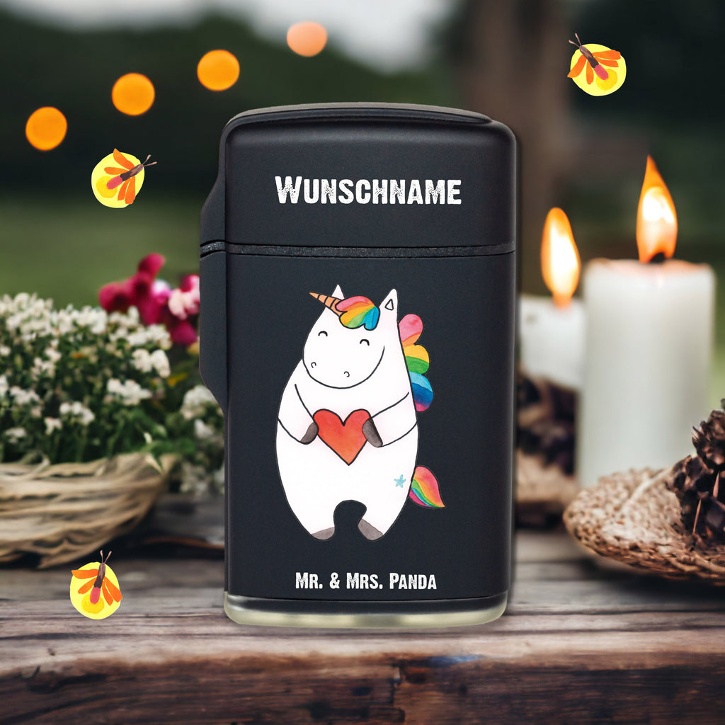 Personalisiertes Feuerzeug Einhorn Herz Personalisiertes Feuerzeug, Personalisiertes Gas-Feuerzeug, Personalisiertes Sturmfeuerzeug, Einhorn, Einhörner, Einhorn Deko, Pegasus, Unicorn, Herz, schlimm, böse, witzig, lustig, Freundin, anders, bunt