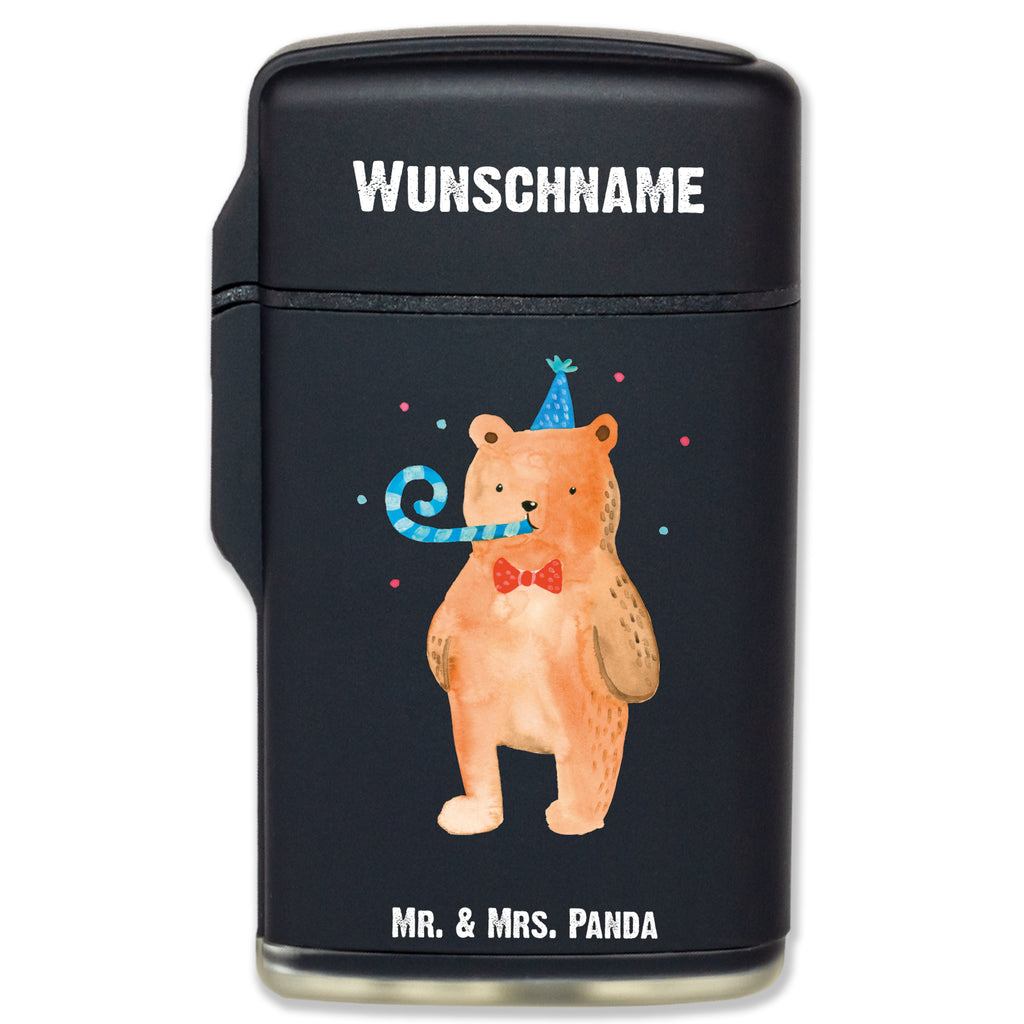 Personalisiertes Feuerzeug Birthday Bär Personalisiertes Feuerzeug, Personalisiertes Gas-Feuerzeug, Personalisiertes Sturmfeuerzeug, Bär, Teddy, Teddybär, Happy Birthday, Alles Gute, Glückwunsch, Geburtstag