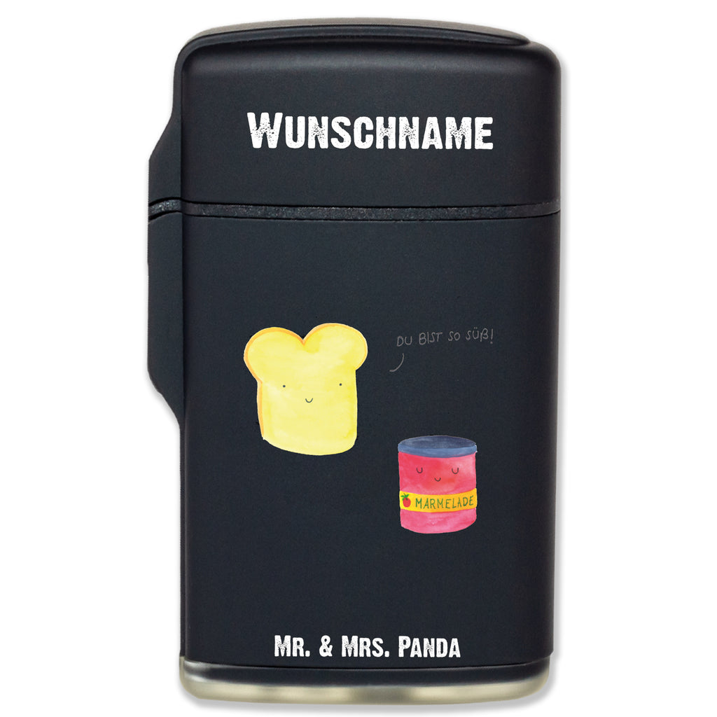 Personalisiertes Feuerzeug Toast & Marmelade Personalisiertes Feuerzeug, Personalisiertes Gas-Feuerzeug, Personalisiertes Sturmfeuerzeug, Tiermotive, Gute Laune, lustige Sprüche, Tiere, Toast, Marmelade, Dreamteam, süße Postkarte, süß, Küche Deko, Küche Spruch, Frühstück Einladung, Brot, Toastbrot