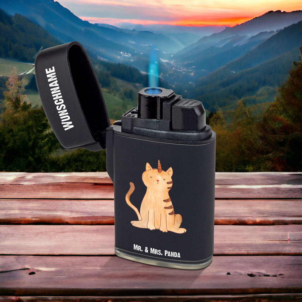 Personalisiertes Feuerzeug Einhorn Katze Personalisiertes Feuerzeug, Personalisiertes Gas-Feuerzeug, Personalisiertes Sturmfeuerzeug, Einhorn, Einhörner, Einhorn Deko, Pegasus, Unicorn, Katzer, Mieze, Regenbogen, Glitzer, Einhornpower, Erwachsenwerden, Katze, Katzenhorn, Einhornkatze, Kittyhorn