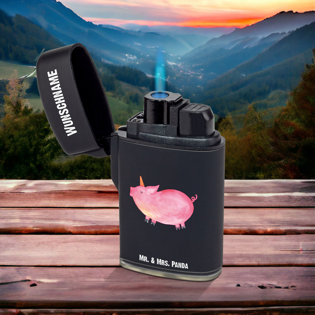 Personalisiertes Feuerzeug Einhorn Schweinhorn Personalisiertes Feuerzeug, Personalisiertes Gas-Feuerzeug, Personalisiertes Sturmfeuerzeug, Einhorn, Einhörner, Einhorn Deko, Pegasus, Unicorn, Party, Spaß, Schwein, Schweinhorn, Bauer, witzig. lustig, Spruch, geschenk, Pig, Piggy, funny, english, englisch
