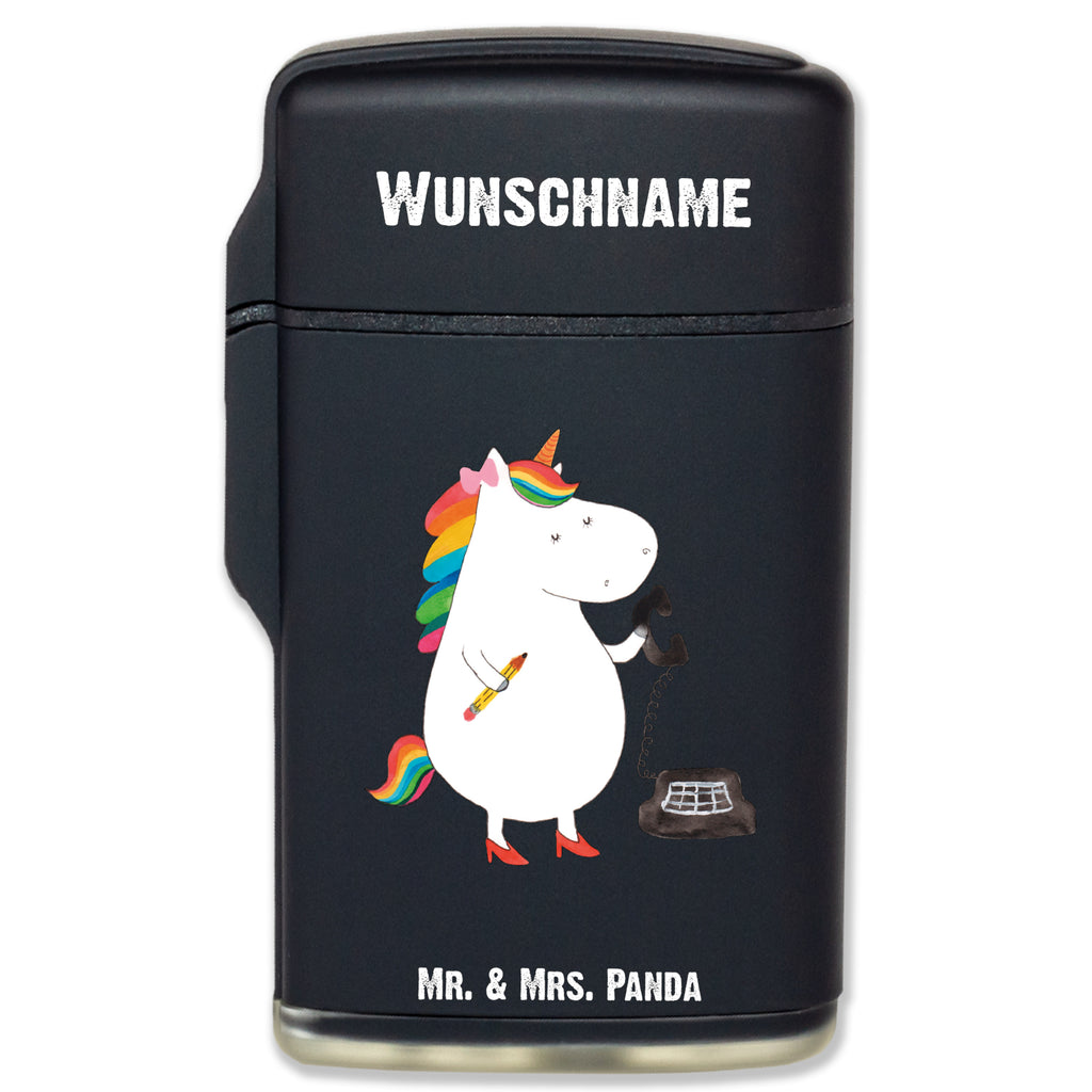 Personalisiertes Feuerzeug Einhorn Sekretärin Personalisiertes Feuerzeug, Personalisiertes Gas-Feuerzeug, Personalisiertes Sturmfeuerzeug, Einhorn, Einhörner, Einhorn Deko, Pegasus, Unicorn, Sekretärin, Büro, Rechtsanwältin, Rechtsanwaltsgehilfin, Steuerbüro, Steuerkanzlei, Bürokraft, Bürohilfe