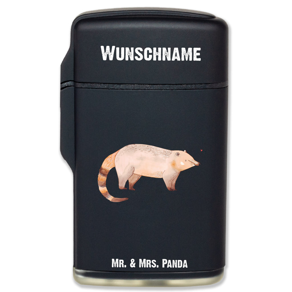 Personalisiertes Feuerzeug Nasenbär Personalisiertes Feuerzeug, Personalisiertes Gas-Feuerzeug, Personalisiertes Sturmfeuerzeug, Tiermotive, Gute Laune, lustige Sprüche, Tiere, Nasenbär, Nasenbären, Rüsselbär, Bär