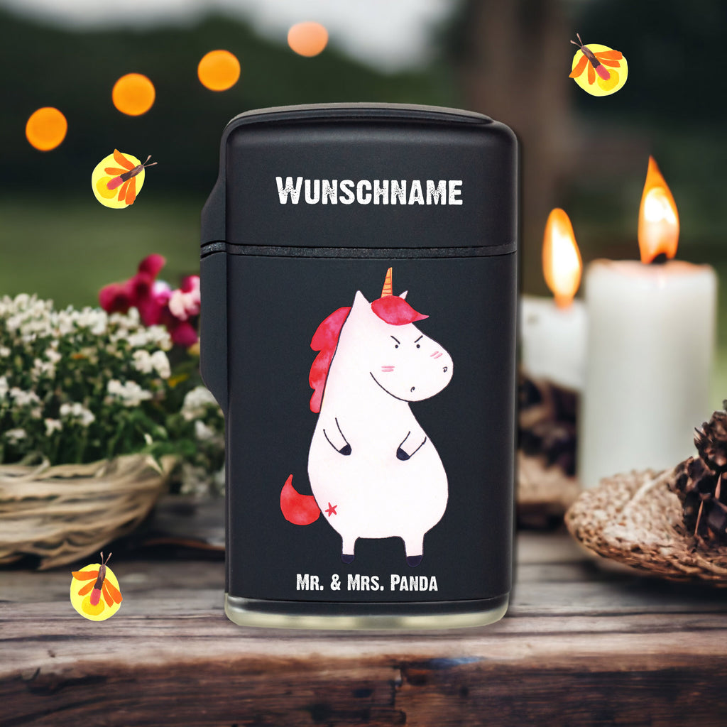 Personalisiertes Feuerzeug Einhorn wütend Personalisiertes Feuerzeug, Personalisiertes Gas-Feuerzeug, Personalisiertes Sturmfeuerzeug, Einhorn, Einhörner, Einhorn Deko, Pegasus, Unicorn, Realität, Ansage, lustlos, nein, Büro, Arbeit, wütend, dumme Fragen, lustig, Spaß, Geschenk