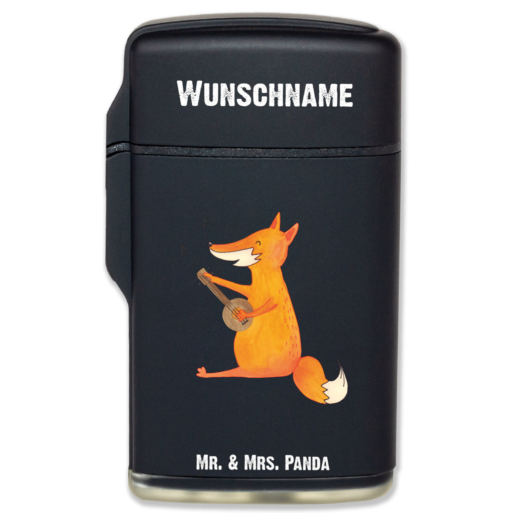 Personalisiertes Feuerzeug Fuchs Gitarre Personalisiertes Feuerzeug, Personalisiertes Gas-Feuerzeug, Personalisiertes Sturmfeuerzeug, Fuchs, Füchse, Geschenk Musiker, Musik Spruch, Musikerin, Sänger, Sängerin, Gitarre
