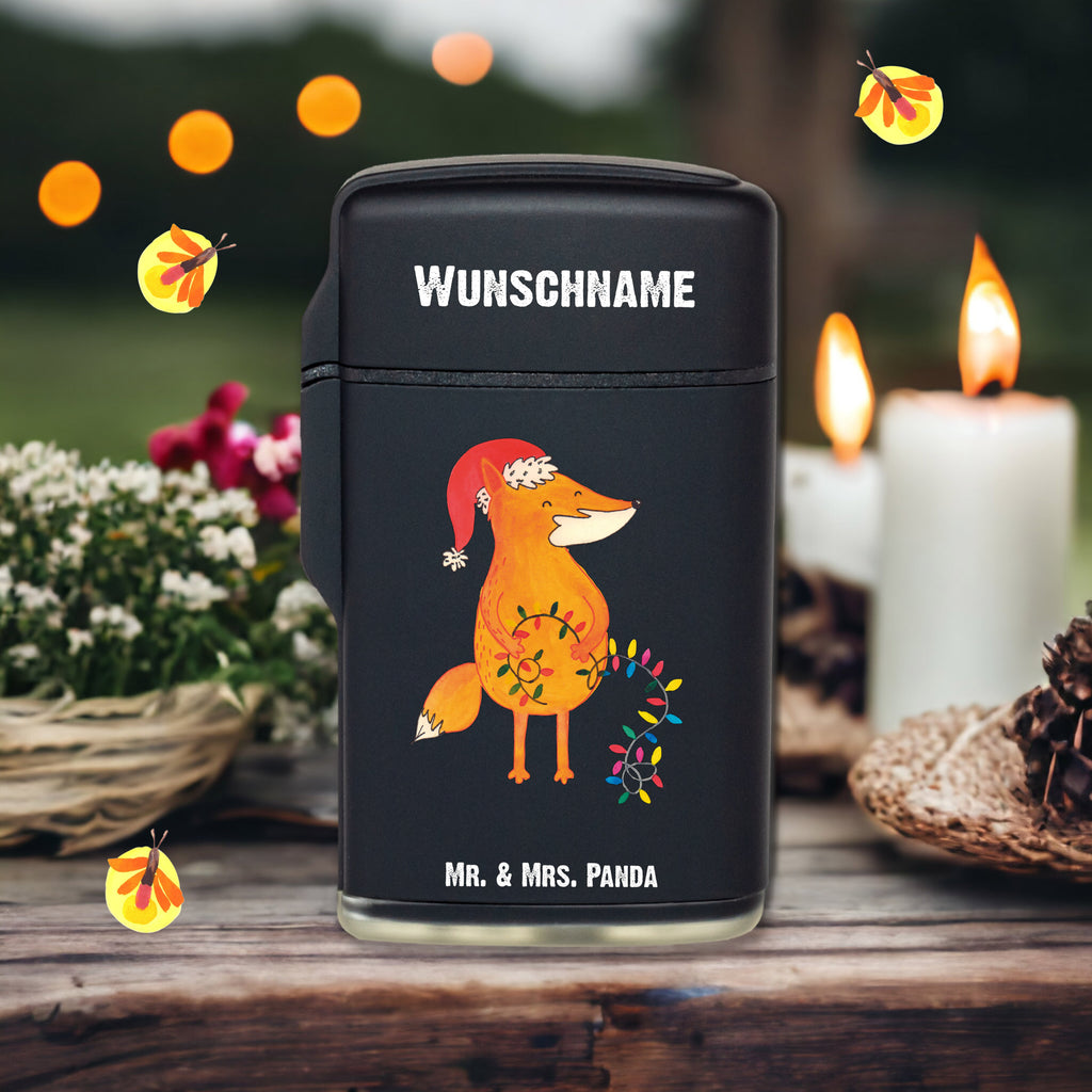 Personalisiertes Feuerzeug Fuchs Weihnachten Personalisiertes Feuerzeug, Personalisiertes Gas-Feuerzeug, Personalisiertes Sturmfeuerzeug, Winter, Weihnachten, Weihnachtsdeko, Nikolaus, Advent, Heiligabend, Wintermotiv, Fuchs, Füchse, Spruch schön, Geschenk Weihnachten, Weihnachtsmann, Weihnachtszeit