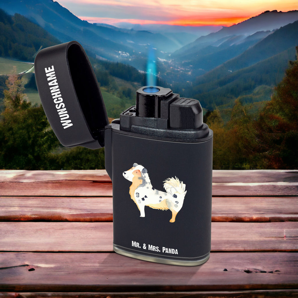 Personalisiertes Feuerzeug Australien Shepherd Personalisiertes Feuerzeug, Personalisiertes Gas-Feuerzeug, Personalisiertes Sturmfeuerzeug, Hund, Hundemotiv, Haustier, Hunderasse, Tierliebhaber, Hundebesitzer, Sprüche, Australien Shepherd, Shepherd, Hundeliebe, Familienhund, Spruch