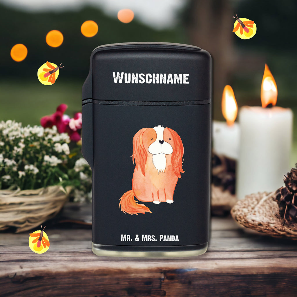 Personalisiertes Feuerzeug Cavalier King Charles Spaniel Personalisiertes Feuerzeug, Personalisiertes Gas-Feuerzeug, Personalisiertes Sturmfeuerzeug, Hund, Hundemotiv, Haustier, Hunderasse, Tierliebhaber, Hundebesitzer, Sprüche, Cavalier King Charles Spaniel, Cockerspaniel, Spaniel, Spruch, schönster Hund