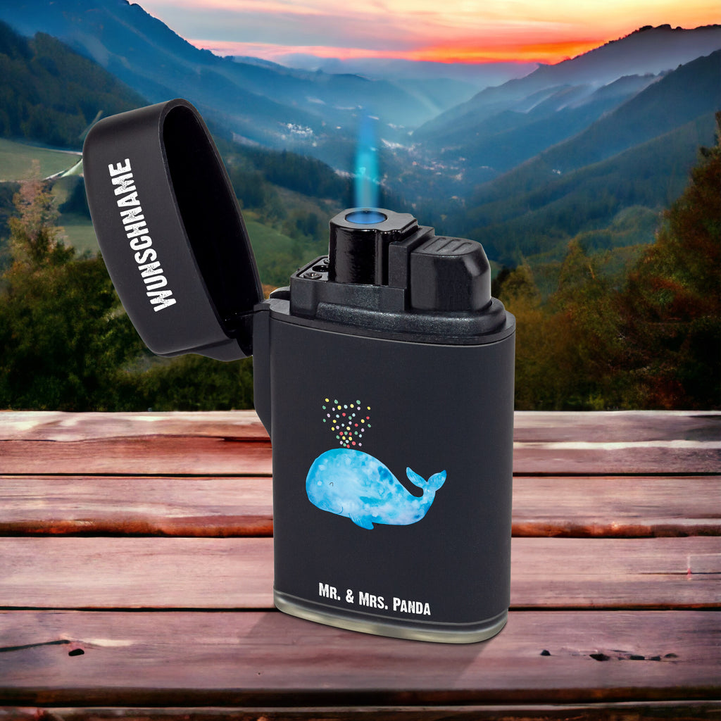 Personalisiertes Feuerzeug Wal Konfetti Personalisiertes Feuerzeug, Personalisiertes Gas-Feuerzeug, Personalisiertes Sturmfeuerzeug, Meerestiere, Meer, Urlaub, Wal, Konfetti, Wale, Motivation, Neuanfang, Trennung, Diät, Abnehmen, Neustart, Lebensabschnitt, Geburtstag