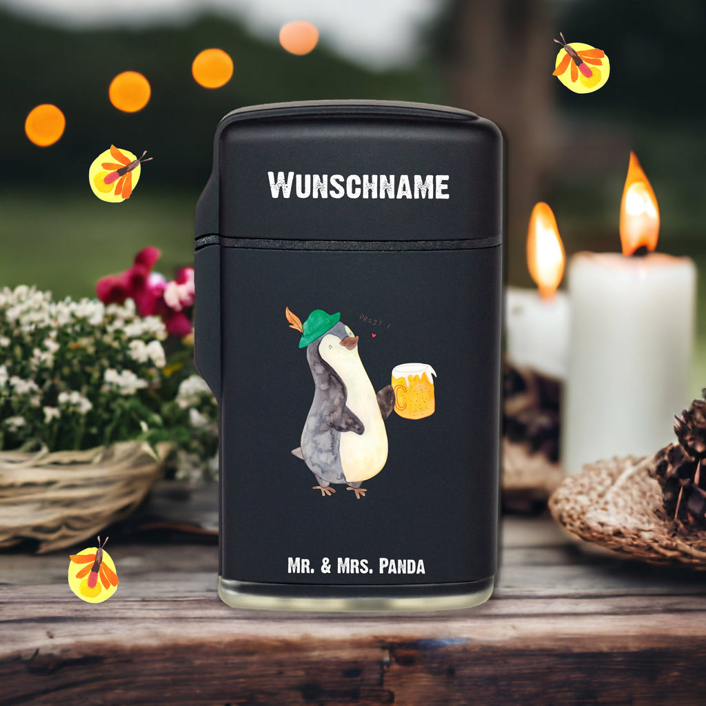 Personalisiertes Feuerzeug Pinguin Bier Personalisiertes Feuerzeug, Personalisiertes Gas-Feuerzeug, Personalisiertes Sturmfeuerzeug, Pinguin, Pinguine, Bier, Oktoberfest