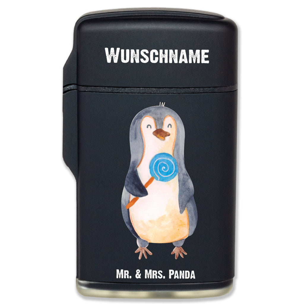 Personalisiertes Feuerzeug Pinguin Lolli Personalisiertes Feuerzeug, Personalisiertes Gas-Feuerzeug, Personalisiertes Sturmfeuerzeug, Pinguin, Pinguine, Lolli, Süßigkeiten, Blödsinn, Spruch, Rebell, Gauner, Ganove, Rabauke