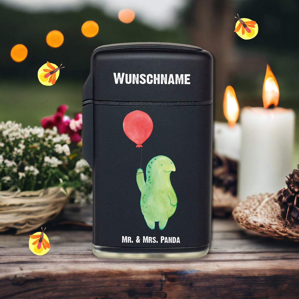 Personalisiertes Feuerzeug Schildkröte Luftballon Personalisiertes Feuerzeug, Personalisiertes Gas-Feuerzeug, Personalisiertes Sturmfeuerzeug, Schildkröte, Schildkröten, Mutausbruch, Motivation, Motivationsspruch