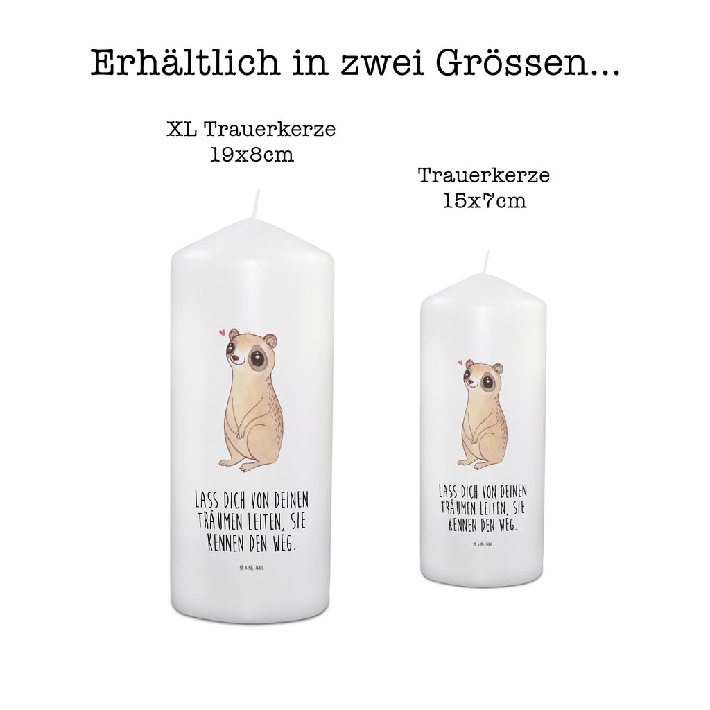 Trauerkerze Plumplori Glücklich Trauerkerze, Grablicht, Trauerlicht, Kerze, Erinnerungen, Andenken, Tiermotive, Gute Laune, lustige Sprüche, Tiere, Plumplori, Niedlich, Glück