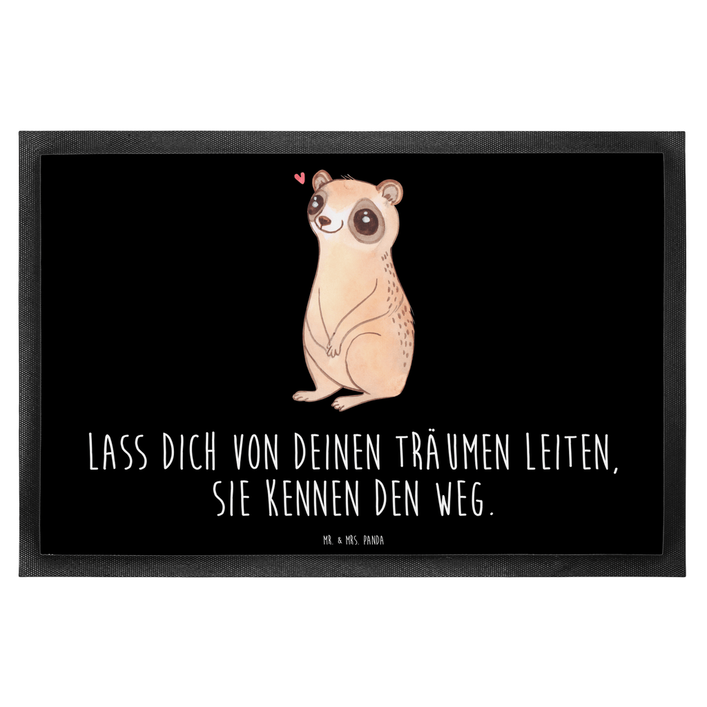 Fußmatte Plumplori Glücklich Türvorleger, Schmutzmatte, Fußabtreter, Matte, Schmutzfänger, Fußabstreifer, Schmutzfangmatte, Türmatte, Motivfußmatte, Haustürmatte, Vorleger, süße Tiermotive, gute Laune, lustige Sprüche, Tiere, Plumplori, Niedlich, Glück