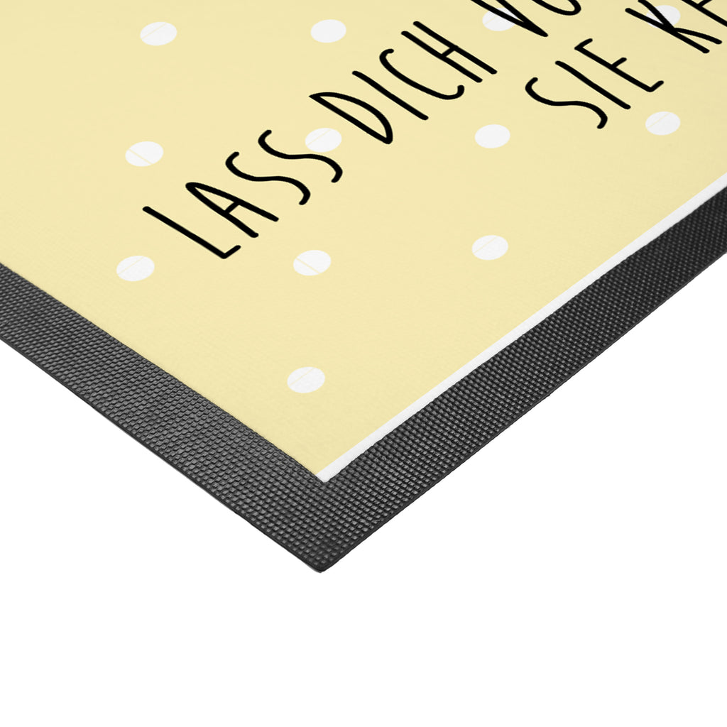 Fußmatte Plumplori Glücklich Türvorleger, Schmutzmatte, Fußabtreter, Matte, Schmutzfänger, Fußabstreifer, Schmutzfangmatte, Türmatte, Motivfußmatte, Haustürmatte, Vorleger, süße Tiermotive, gute Laune, lustige Sprüche, Tiere, Plumplori, Niedlich, Glück