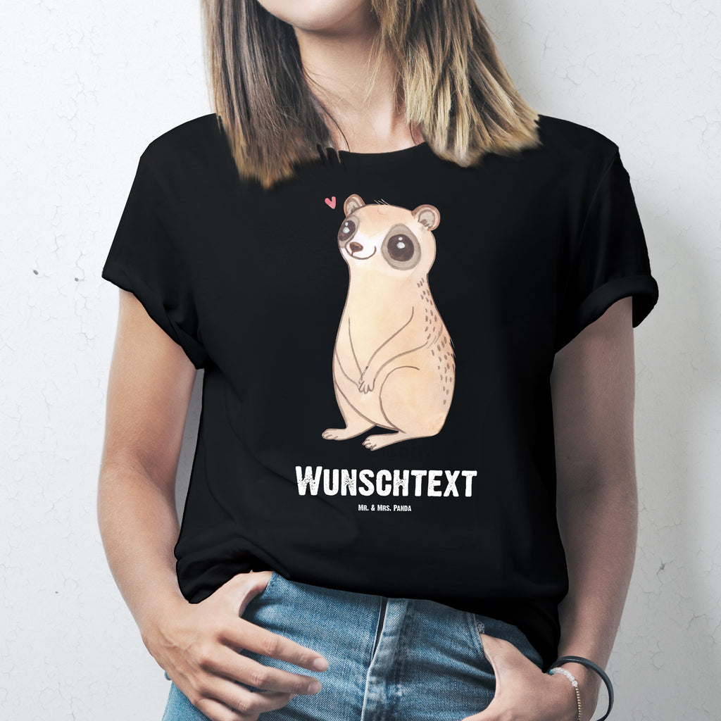 Größe XXL Personalisiertes T-Shirt Plumplori Glücklich T-Shirt Personalisiert, T-Shirt mit Namen, T-Shirt mit Aufruck, Männer, Frauen, Wunschtext, Bedrucken, Tiermotive, Gute Laune, lustige Sprüche, Tiere, Plumplori, Niedlich, Glück