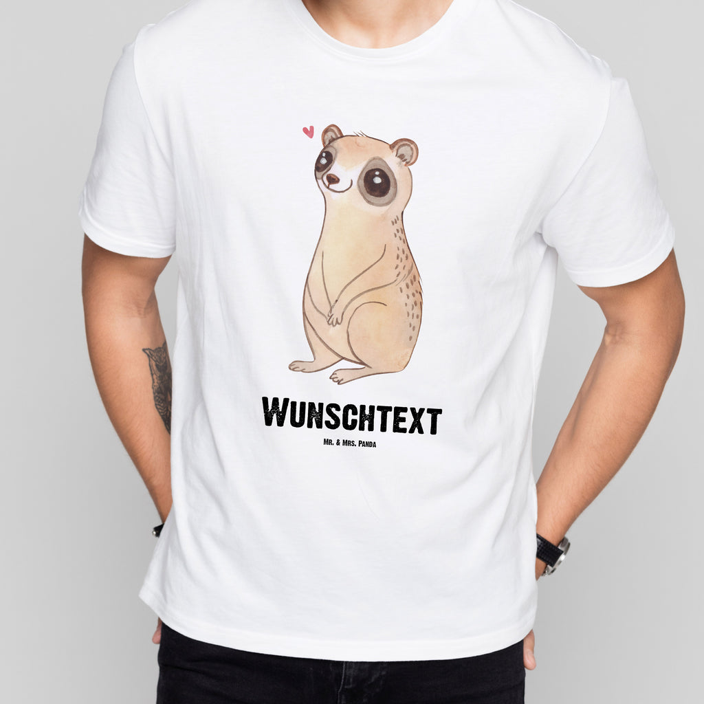 Größe S Personalisiertes T-Shirt Plumplori Glücklich T-Shirt Personalisiert, T-Shirt mit Namen, T-Shirt mit Aufruck, Männer, Frauen, Tiermotive, Gute Laune, lustige Sprüche, Tiere, Plumplori, Niedlich, Glück